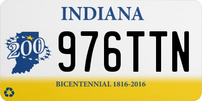 IN license plate 976TTN