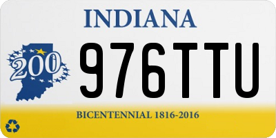 IN license plate 976TTU
