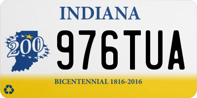 IN license plate 976TUA