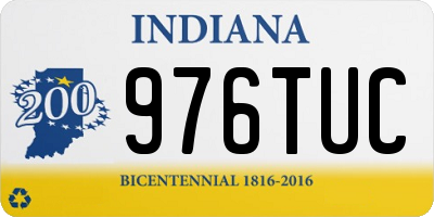 IN license plate 976TUC