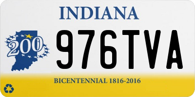 IN license plate 976TVA
