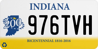 IN license plate 976TVH