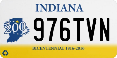IN license plate 976TVN