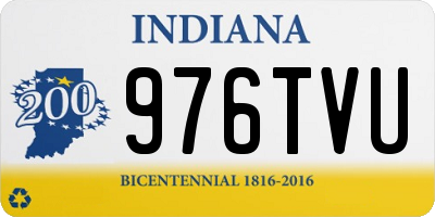 IN license plate 976TVU