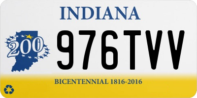 IN license plate 976TVV