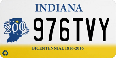 IN license plate 976TVY