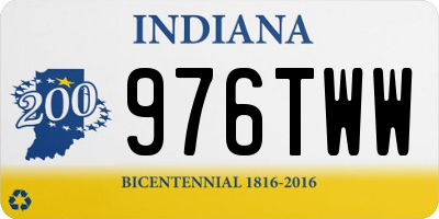 IN license plate 976TWW