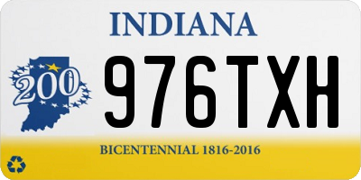 IN license plate 976TXH