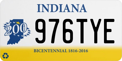IN license plate 976TYE