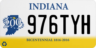 IN license plate 976TYH