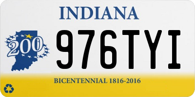 IN license plate 976TYI