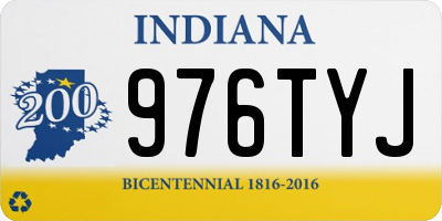 IN license plate 976TYJ