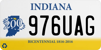 IN license plate 976UAG