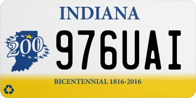 IN license plate 976UAI