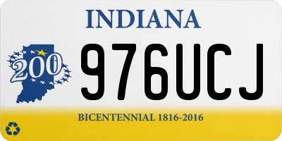 IN license plate 976UCJ