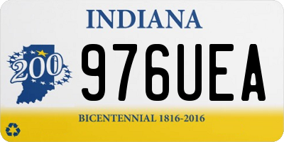 IN license plate 976UEA