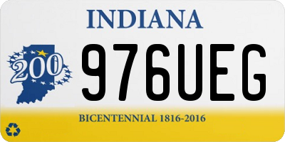 IN license plate 976UEG