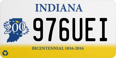 IN license plate 976UEI