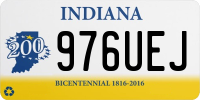 IN license plate 976UEJ