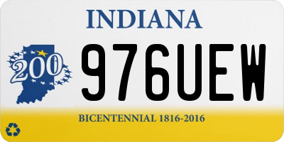 IN license plate 976UEW
