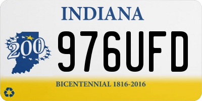 IN license plate 976UFD