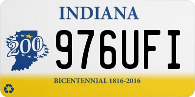 IN license plate 976UFI