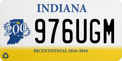 IN license plate 976UGM
