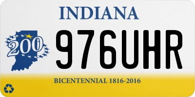 IN license plate 976UHR
