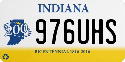 IN license plate 976UHS