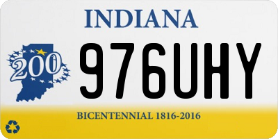 IN license plate 976UHY
