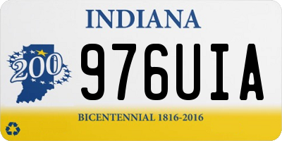 IN license plate 976UIA