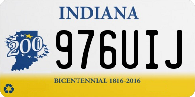 IN license plate 976UIJ