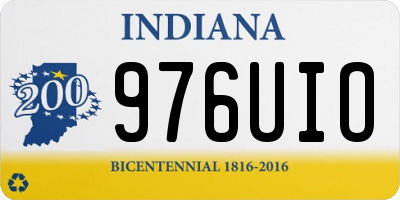 IN license plate 976UIO