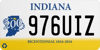 IN license plate 976UIZ