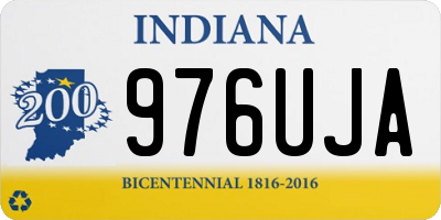 IN license plate 976UJA