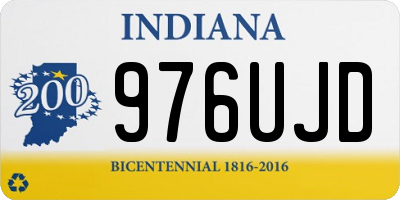 IN license plate 976UJD