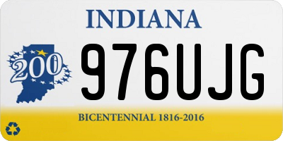 IN license plate 976UJG