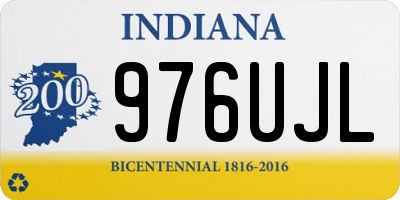 IN license plate 976UJL
