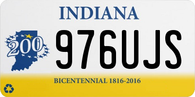 IN license plate 976UJS