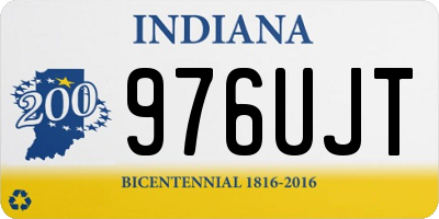 IN license plate 976UJT