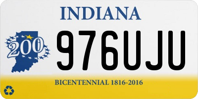 IN license plate 976UJU