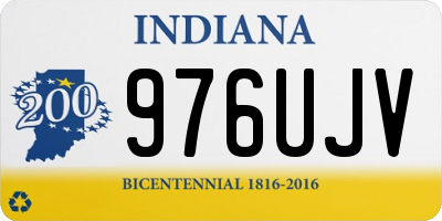 IN license plate 976UJV