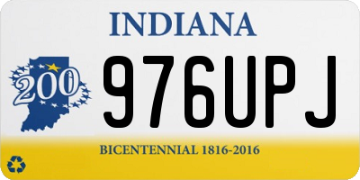 IN license plate 976UPJ