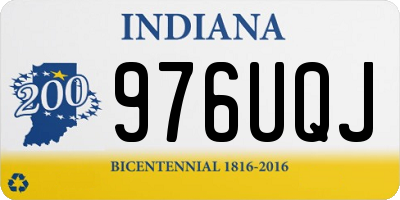 IN license plate 976UQJ
