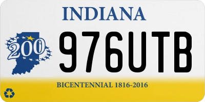 IN license plate 976UTB