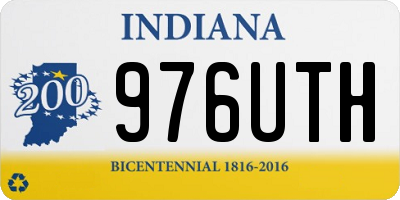 IN license plate 976UTH