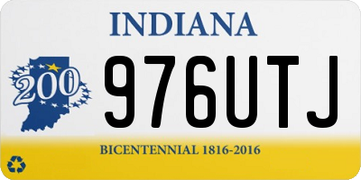 IN license plate 976UTJ