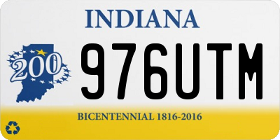 IN license plate 976UTM