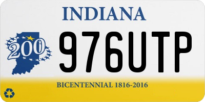 IN license plate 976UTP