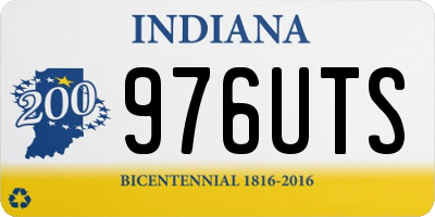 IN license plate 976UTS